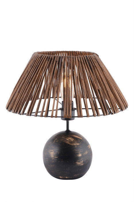 Opviq Balloon Bamboo Lámpara de Mesa Negro, Blanco y Dorado Opviq Balloon Bamboo Lámpara de Mesa Negro, Blanco y Dorado